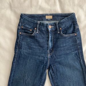 MOTHER denim- dark wash jeans